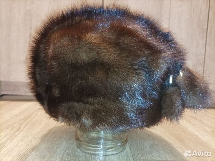Шапка норковая женская 58 размер
