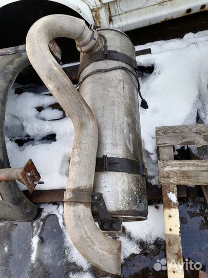 Renault Midlum (Рено Мидлум) 2007 Глушитель