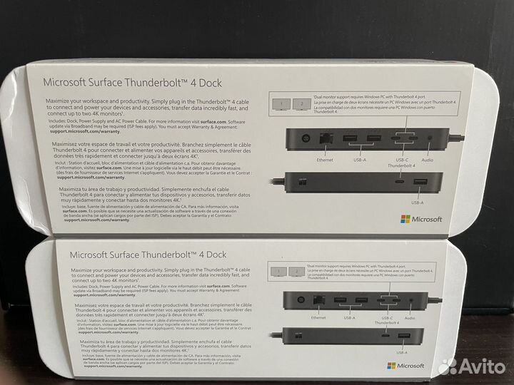 Surface Thunderbolt 4 Dock (новые)