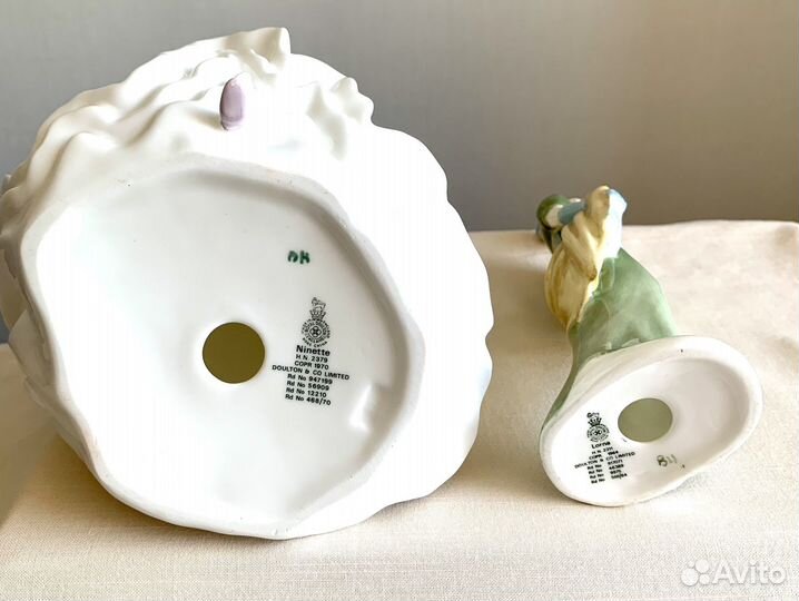 Royal Doulton фарфор фигурки Ninette, Rachel,Lorna