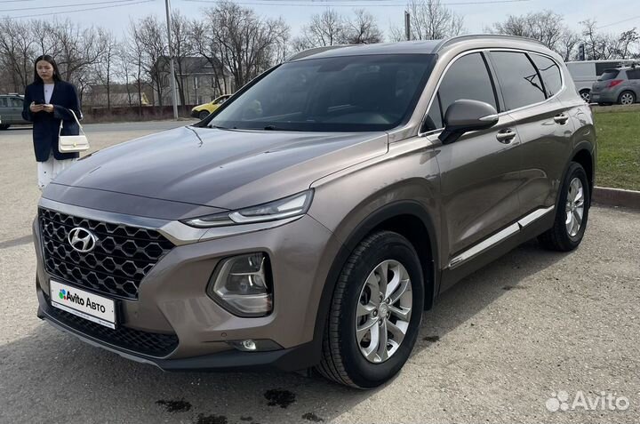 Hyundai Santa Fe 2.4 AT, 2020, 74 550 км