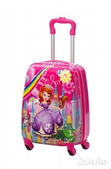 Детский чемодан на колесах Princess Sofia