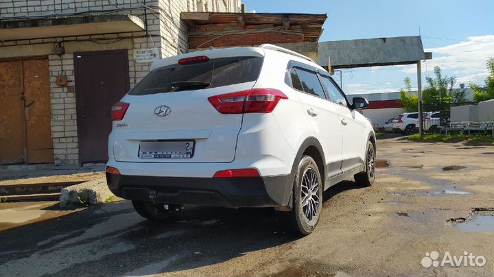 Фаркоп на Hyundai Creta / Хёндай Крета с 2016 года