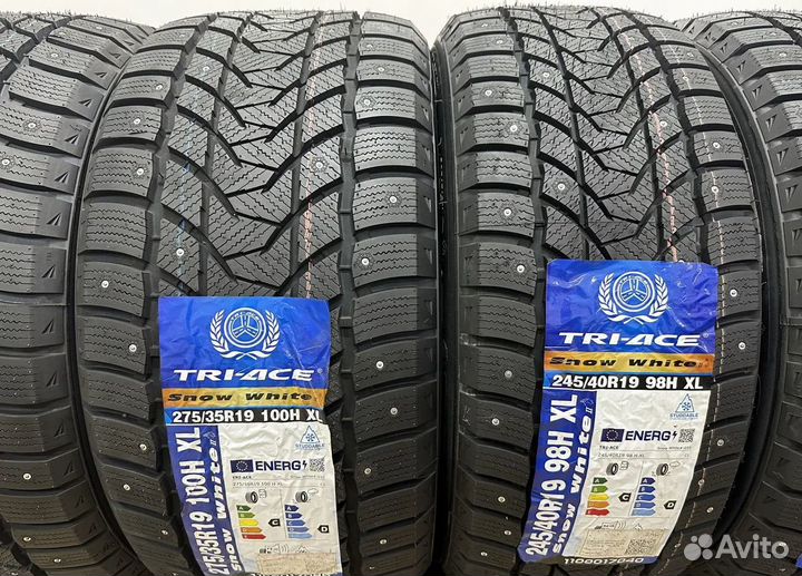 Tri Ace Snow White II 245/40 R19 и 275/35 R19 65J