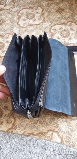 Мужской кожаный клатч