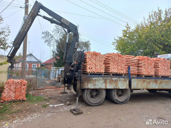 Кирпич забутовочный гост с доставкой манипулятором