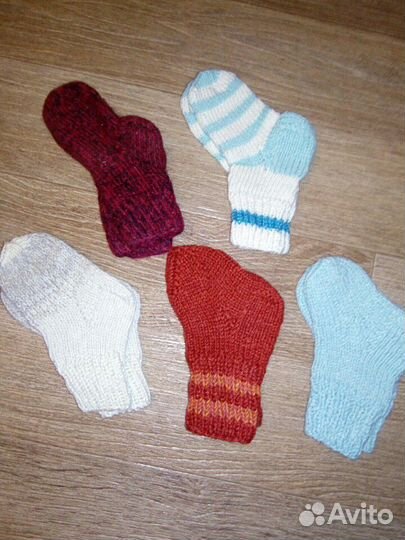 Вязанные носки