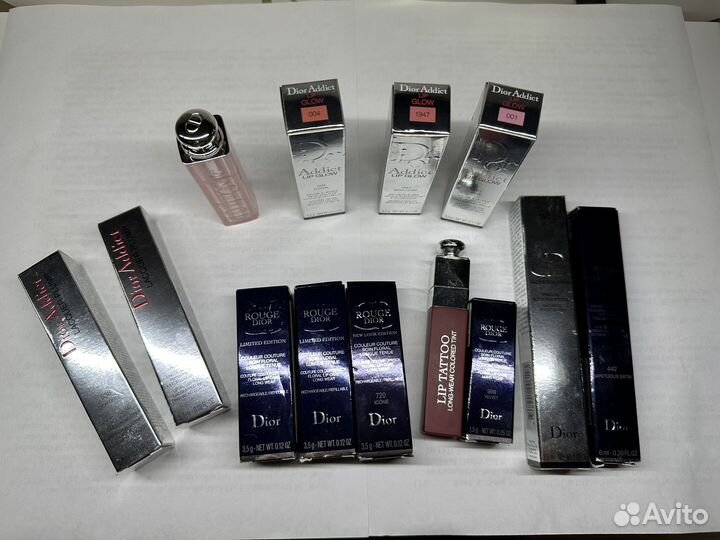 Dior addict lip glow rouge диор помада бальзам