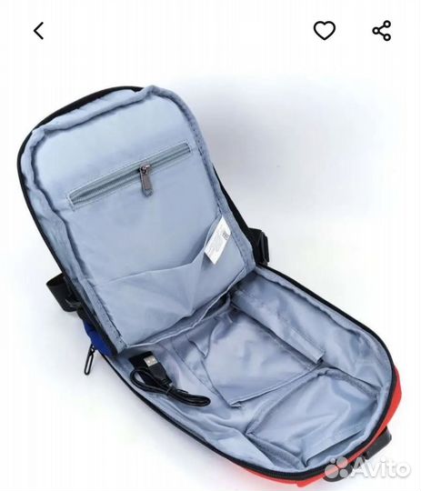 Рюкзак однолямочный унисекс с замком