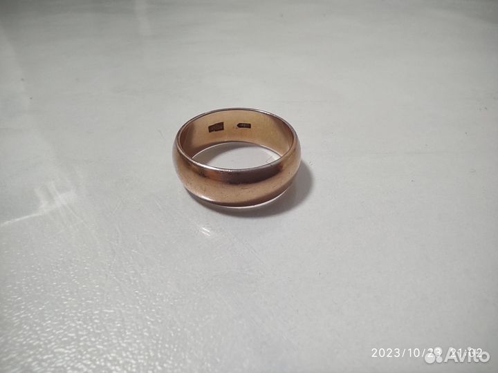 Обручальное кольцо СССР