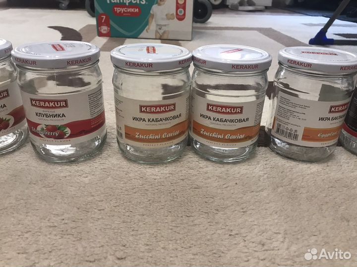 Отдам банки с крышками