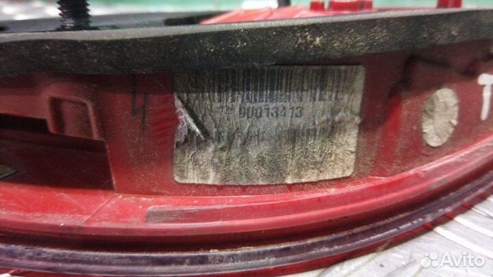 Фонарь внутренний правый Peugeot 408 седан 2012