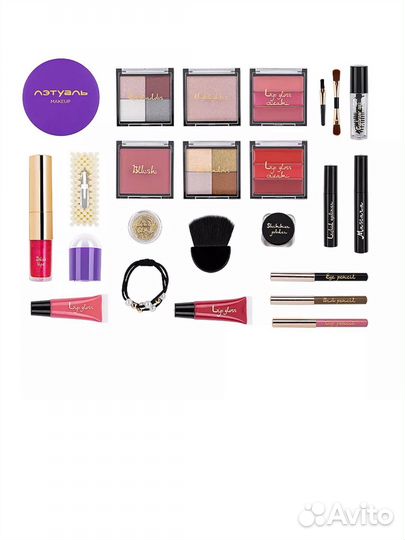 Адвент календарь с косметикой подарочный набор