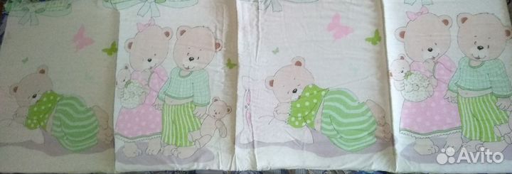 Бортики в детскую кроватку