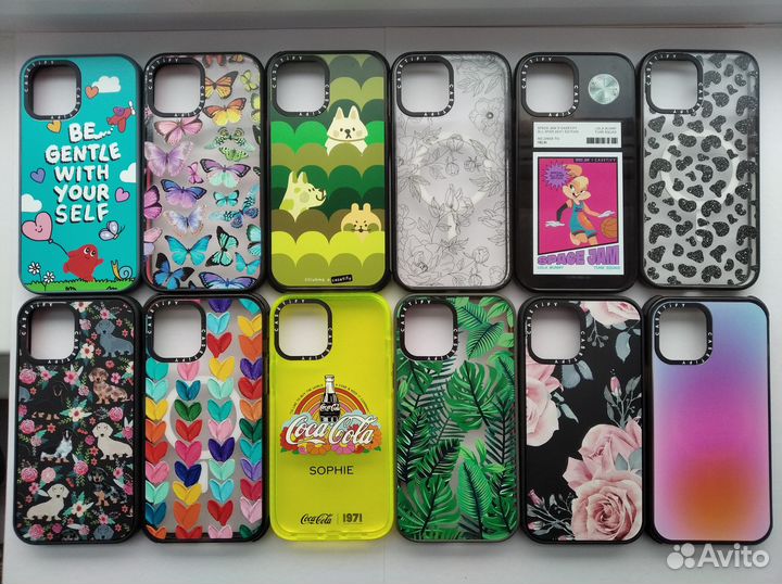 Чехлы iPhone 12 pro max Casetify оригинал