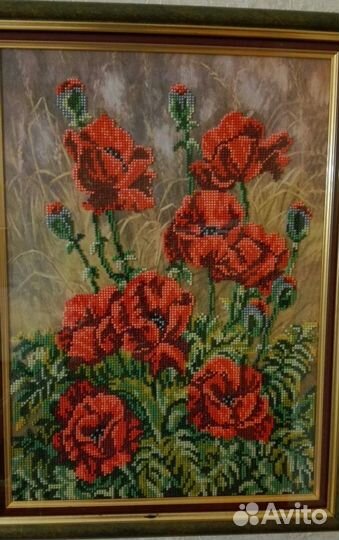 Картины бисером