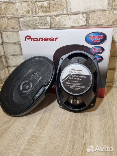Динамики Pioneer (овалы)