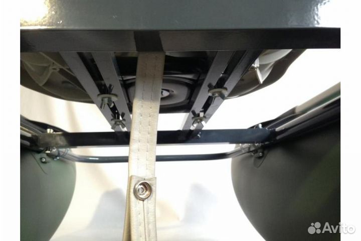 Катамаран Ондатра C 240 зеленый рыболовный