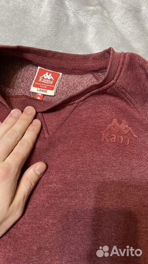 Толстовка мужская kappa