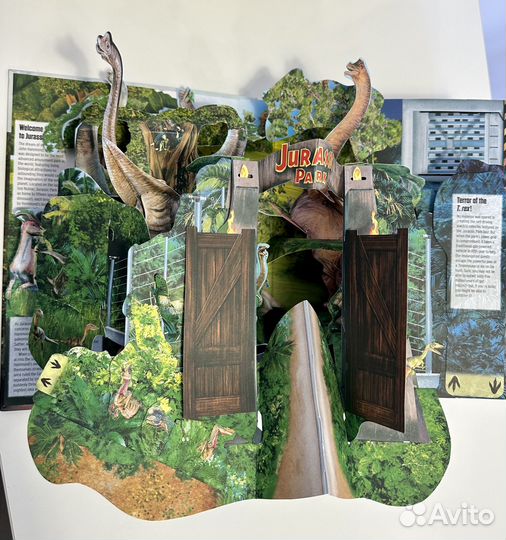 Мир Юрского Периода Книга - Jurassic World Pop Up