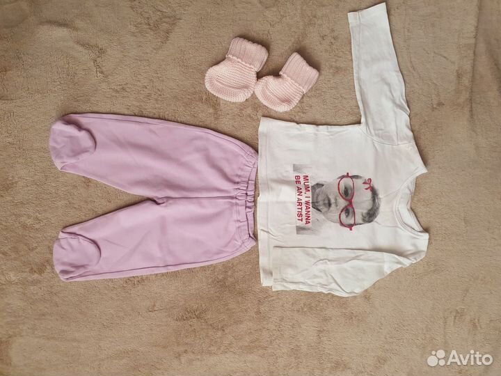 Вещи пакетом для новорожденной девочки