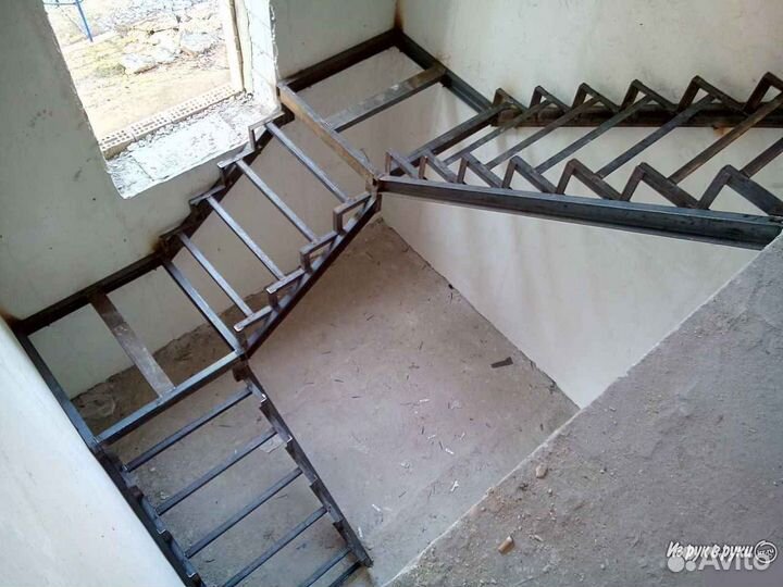 Изготовление металлических лестниц