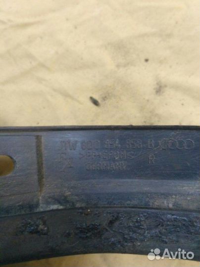 Накладка на крыло задняя правая Audi A4 B5