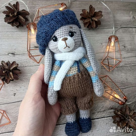 Вязаные игрушки ручной работы