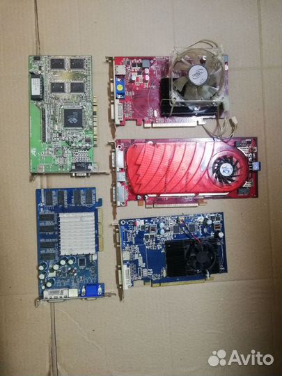 Видеокарты (PCI-E,PCI,AGP)