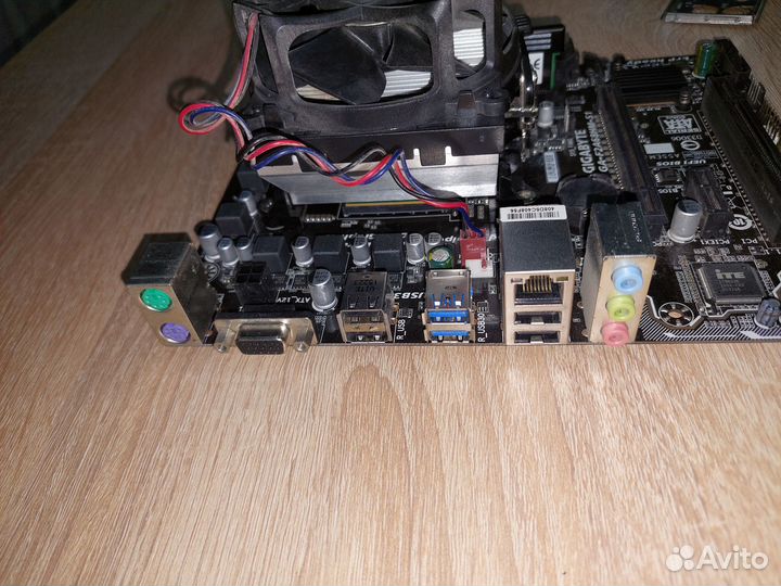 Материнская плата + процессор AMD A4-4020 + озу4Гб
