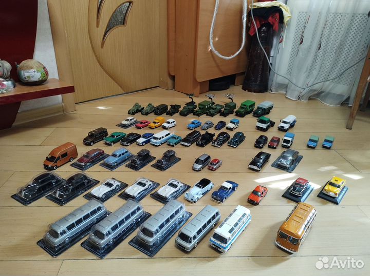 Модели автомобилей и самолётов 1:43 DeAgostini