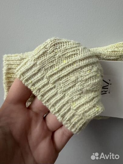 Носки zara вязанные 23-25