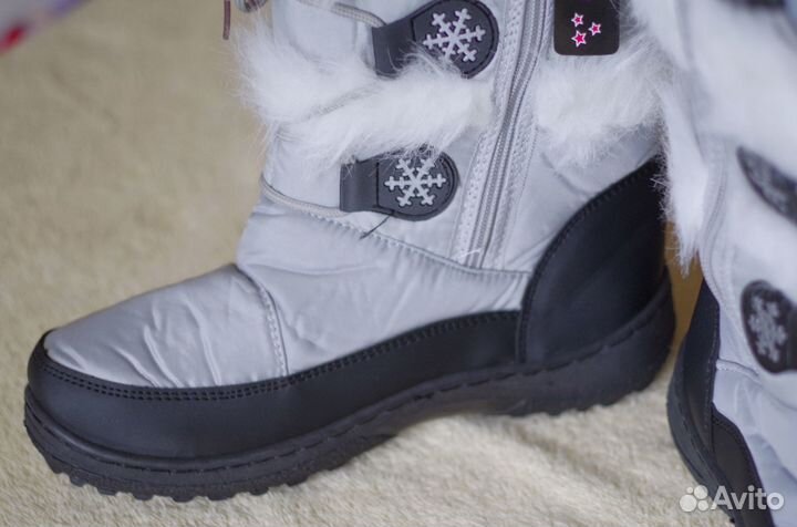 Новые, сапоги-дутики.очень.тёплые (Германия) р.38