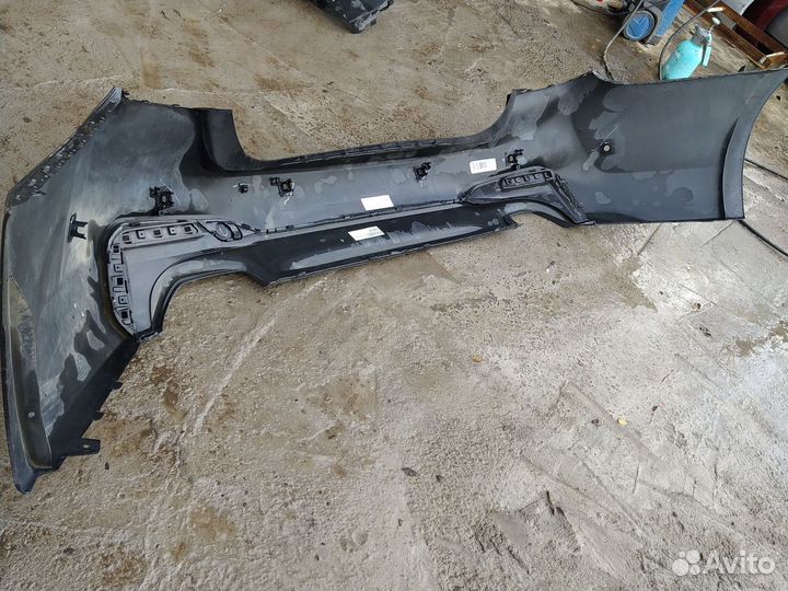 Бампер BMW 5 задний М-пакед под парктроники