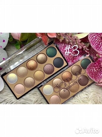 Палетки теней новые Do do girl Diamond, GEO