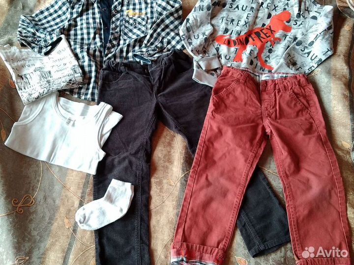 Пакет вещей на мальчика 3-5 лет