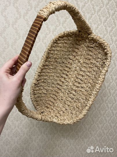 Корзина плетеная