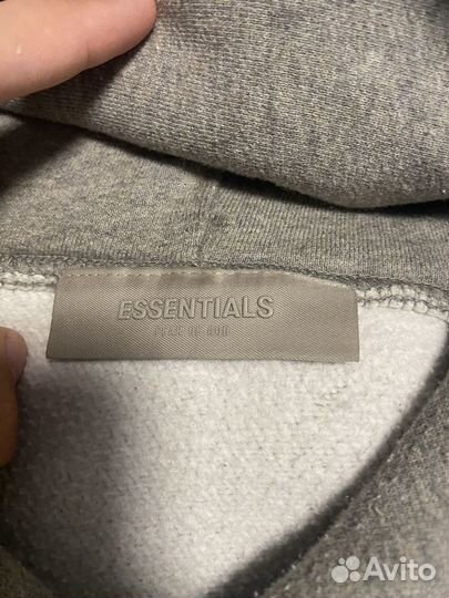 Худи essentials fear of god