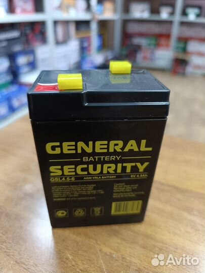 Аккумулятор 6v 4,5 Ач для детской Машинки