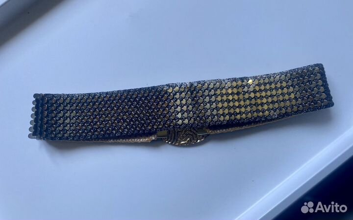 Ремень ретро на резинке стразы шуба пальто платье