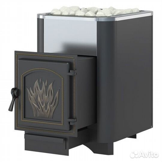 Чугун печь для бани Везувий Сенсация 16 Антрацит Д
