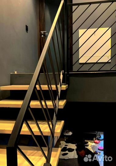 Лестница в стиле лофт
