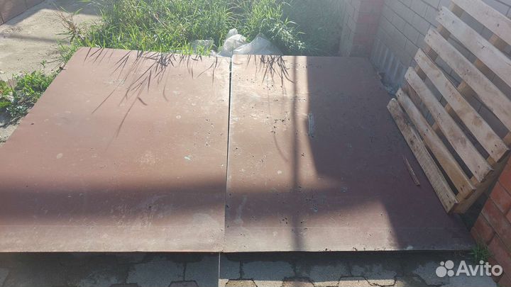 Ворота гаражные металлические бу