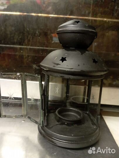 Интерьерная лампа для свечи б.у