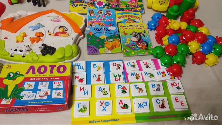 Развивающие игрушки в обмен на смесь