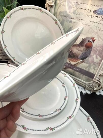 Антикварные тарелки Villeroy&Boch Dresden