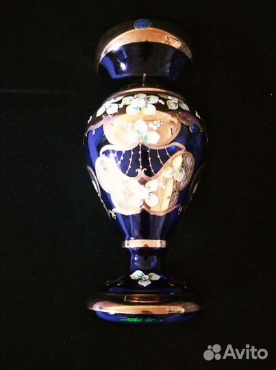 Набор кувшин с стаканами Чехия разные цвета