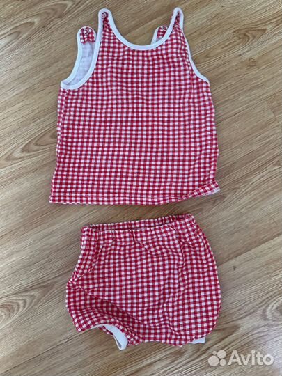 Детские вещи пакетом 68 74 на девочку