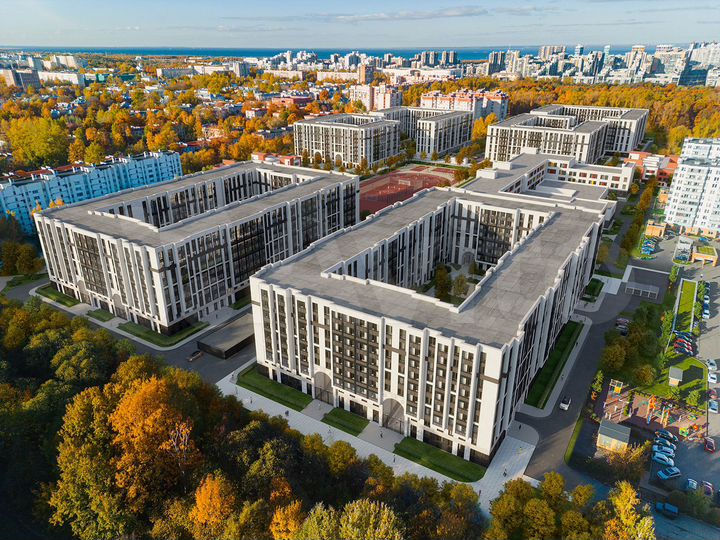 2-к. квартира, 57,2 м², 9/9 эт.