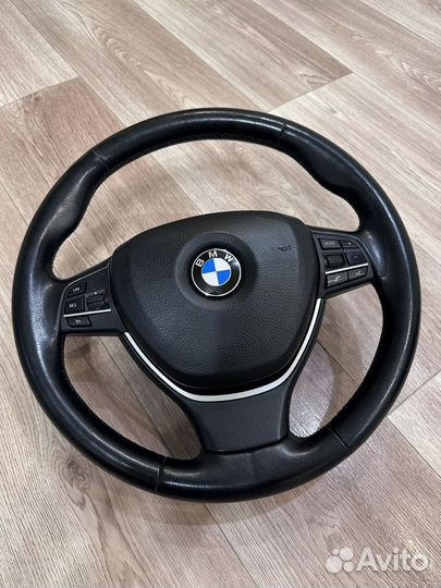 Руль BMW 5 f 10 с подогревом